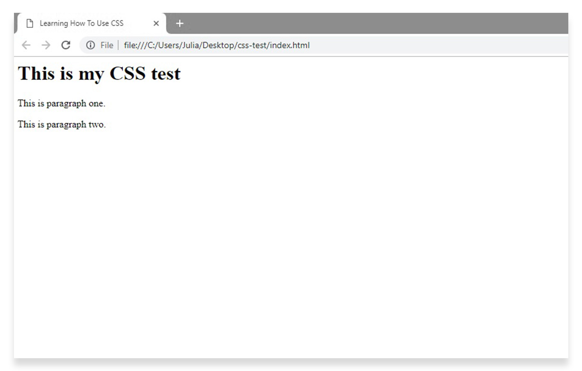CSS tutorial