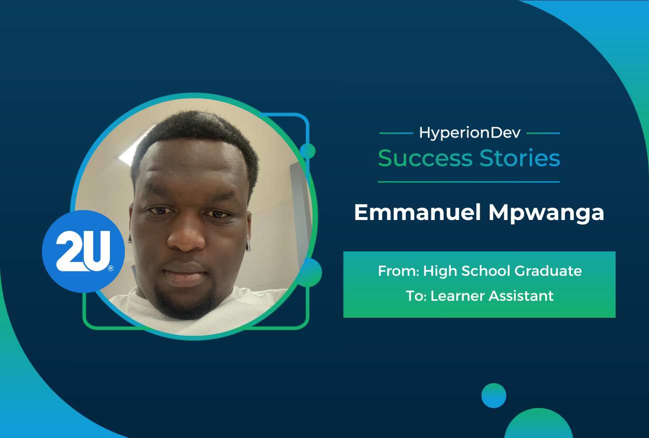 Student Success Story: Emmanuel Mpwanga